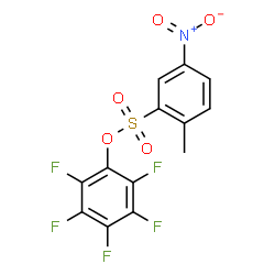 2,3,4,5,6-PENTAFLUOROPHENYL 2-METHYL-5-NITROBENZENESULFONATE结构式