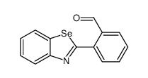 2-(1,3-benzoselenazol-2-yl)benzaldehyde结构式