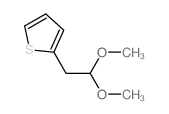 Thiophene, 2-(2,2-dimethoxyethyl)-结构式