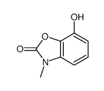 7-hydroxy-3-methyl-1,3-benzoxazol-2-one Structure