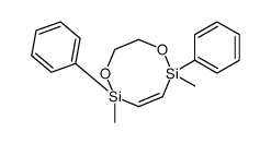 2,5-dimethyl-2,5-diphenyl-7,8-dihydro-1,6,2,5-dioxadisilocine Structure