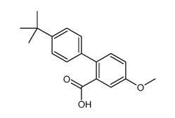 2-(4-tert-butylphenyl)-5-methoxybenzoic acid Structure