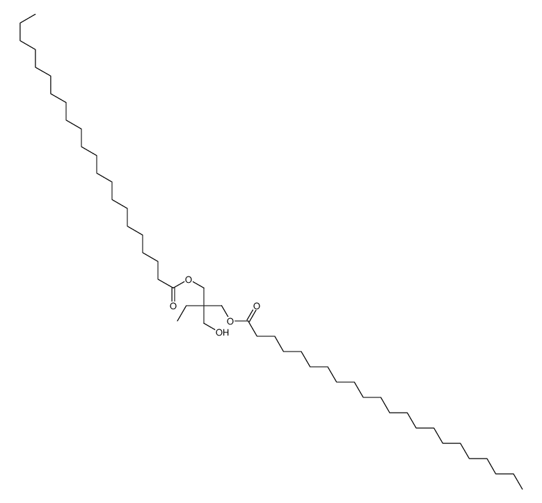 2-ethyl-2-(hydroxymethyl)propane-1,3-diyl didocosanoate结构式