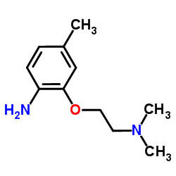 2-[2-(Dimethylamino)ethoxy]-4-methylaniline结构式