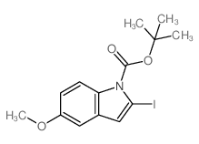 2-碘-5-甲氧基-1H-吲哚-1-羧酸叔丁酯图片