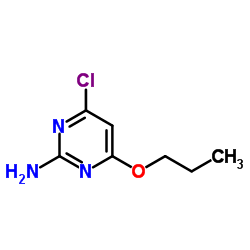 4-Chloro-6-propoxy-2-pyrimidinamine Structure