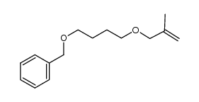 ((4-((2-methylallyl)oxy)butoxy)methyl)benzene Structure