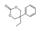 5-ethyl-5-phenyl-1,3-dioxan-2-one Structure