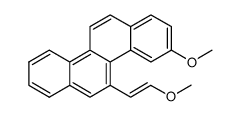 3-methoxy-5-(2-methoxyvinyl)chrysene Structure