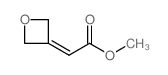 methyl 2-(oxetan-3-ylidene)acetate structure