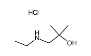 1-ethylamino-2-methyl-propan-2-ol, hydrochloride结构式