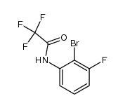 N-(2-bromo-3-fluorophenyl)-2,2,2-trifluoroacetamide structure