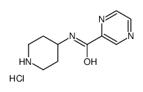 N-(PIPERIDIN-4-YL)PYRAZINE-2-CARBOXAMIDE HYDROCHLORIDE picture