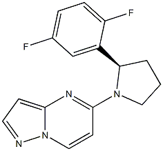 (2R)-2-(2,5-difluorophenyl)-1-{pyrazolo[1,5-a]pyrimidin-5-yl}pyrrolidine图片