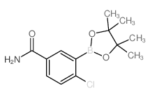 4-氯-3-(4,4,5,5-四甲基-1,3,2-二氧硼杂环戊烷-2-基)苯甲酰胺图片