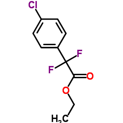 (4-Chlorophenyl)-difluoroacetic acid structure