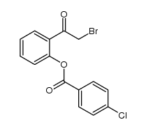 1-[2-(4-chlorobenzoyloxy)-phenyl]-2-bromoethanone Structure