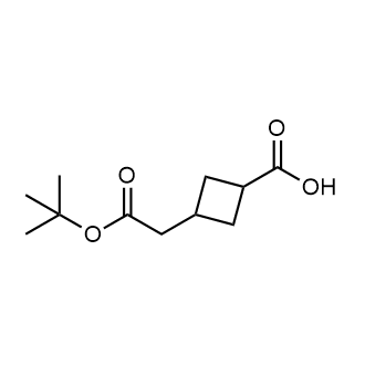 3-[2-(tert-Butoxy)-2-oxoethyl]cyclobutane-1-carboxylic acid picture