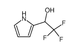 2-(2,2,2-trifluoro-1-hydroxyethyl)pyrrole Structure