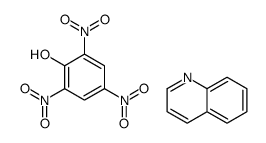 quinoline,2,4,6-trinitrophenol Structure