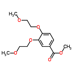 methyl 3,4-bis(2-methoxyethoxy)benzoate structure