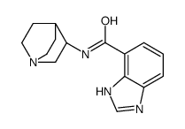 N-(1-azabicyclo[2.2.2]octan-3-yl)-1H-benzimidazole-4-carboxamide Structure