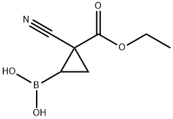 2-Cyano-2-(ethoxycarbonyl)cyclopropyl boronic acid picture