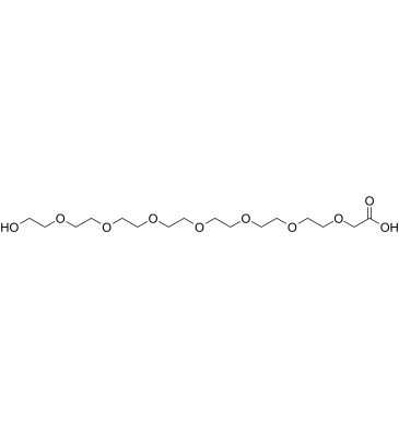 HO-PEG7-CH2COOH structure