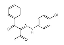 1-phenyl-1,2,3-butanetrione, 2-[(4-chlorophenyl)hydrazone] Structure