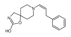 8-(3-Phenyl-1-propenyl)-1-oxa-3,8-diazaspiro[4.5]decan-2-one结构式