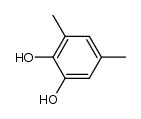 3,5-Dimethylpyrocatechol Structure