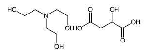 malic acid, compound with 2,2',2''-nitrilotriethanol structure