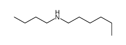 N-Butylhexylamine结构式