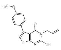 3-allyl-5-(4-methoxyphenyl)-2-sulfanylthieno[2,3-d]pyrimidin-4(3h)-one picture