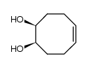 (1R*,2S*)-cyclooct-5-ene-1,2-diol结构式