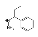 Hydrazine,(1-phenylpropyl)-结构式