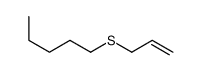 1-prop-2-enylsulfanylpentane Structure