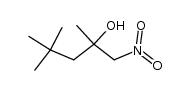 2,4,4-trimethyl-1-nitro-pentan-2-ol结构式