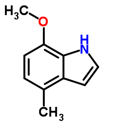 7-Methoxy-4-methyl-1H-indole structure