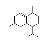 1,6-dimethyl-4-propan-2-yl-1,2,3,4,4a,5-hexahydronaphthalene结构式