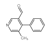 5-methyl-4-phenylpyridine-3-carbaldehyde Structure