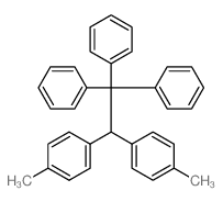 1-methyl-4-[1-(4-methylphenyl)-2,2,2-triphenyl-ethyl]benzene Structure