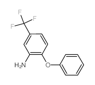 2-PHENOXY-5-(TRIFLUOROMETHYL)PHENYLAMINE结构式