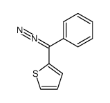 (phenyl)(2-thienyl)diazomethane Structure