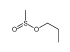 propyl methanesulfinate结构式