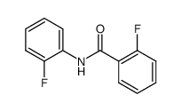 2-fluoro-N-(2-fluorophenyl)benzamide Structure