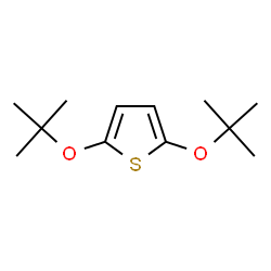 2,5-Di-tert-butoxythiophene Structure