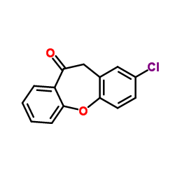 2-Chlorodibenzo[b,f]oxepin-10(11H)-one Structure