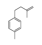 1-Methyl-4-(3-methyl-3-butenyl)benzene Structure