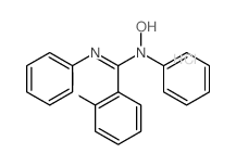 N-hydroxy-2-methoxy-N,N-diphenyl-benzenecarboximidamide结构式